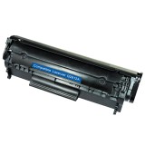 Cartus toner compatibil HP Q2612A, Canon FX9, FX10, CRG703, pentru HP LJ 1010, 1012, 1015, 1018, 1020, 1022, 3015, 3020, 3030, 3050, 3052, 3055, FX09, randament 2000 pagini (desigilat)