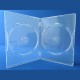 Carcasa dubla DVD transparenta (clear) 14mm
