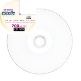 CD R80 Estelle inkjet printabil full surface - pachet de 100 discuri